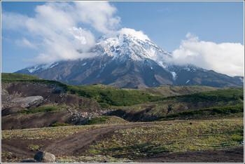 На камчатском Авачинском вулкане заблудился турист 