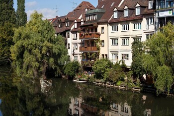 Непогода на юге Германии нарушила движение транспорта