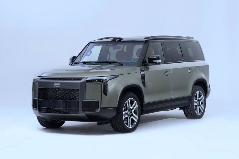Похожий на Defender внедорожник Jishi стоит в 3,5 раза меньше, чем настоящий Defender
