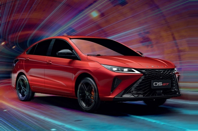 Седан Omoda S5 GT раскрылся перед дебютом в России