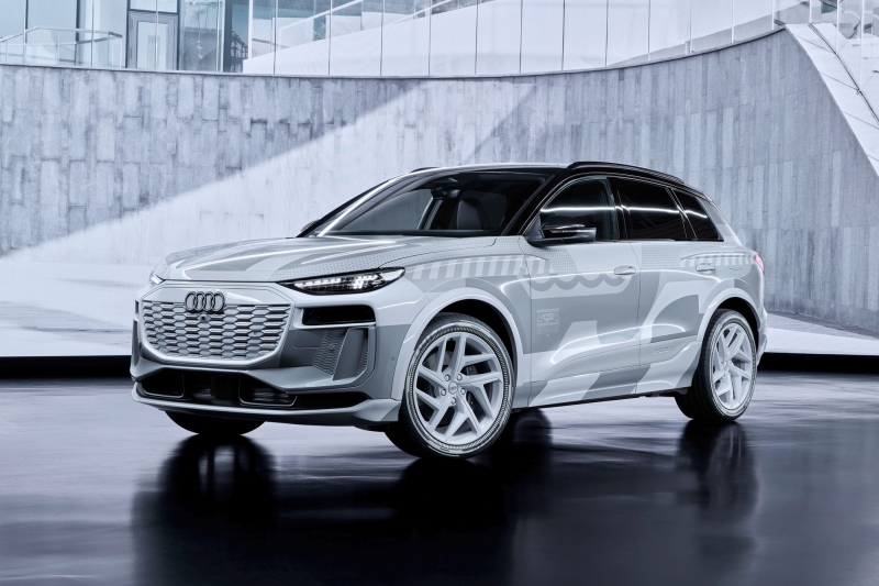 Audi Q6 e-tron: всё ещё в статусе прототипа, но с полностью рассекреченным салоном