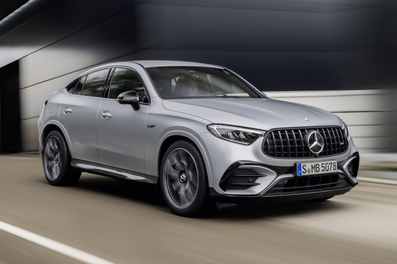 Mercedes-AMG GLC Coupe попрощался с V6 и V8: теперь только рядные турбочетвёрки