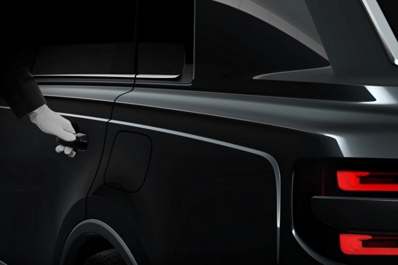 Роскошный кроссовер Toyota Century: официальное фото