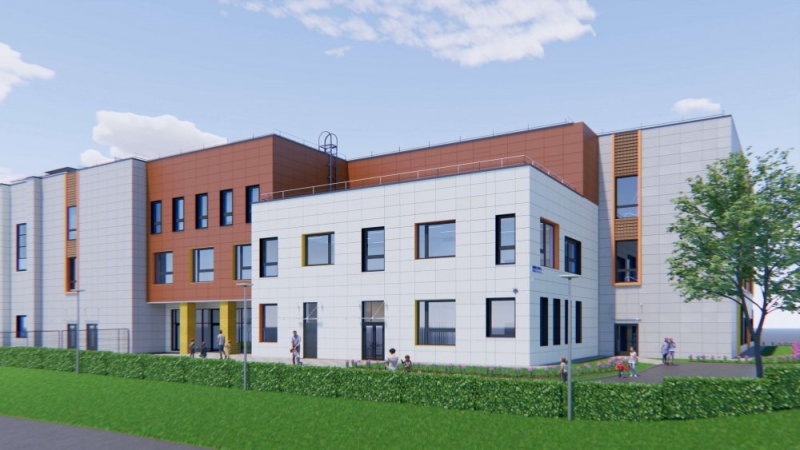 Завершено возведение монолитных конструкций нового учебного корпуса на Салтыковской улице