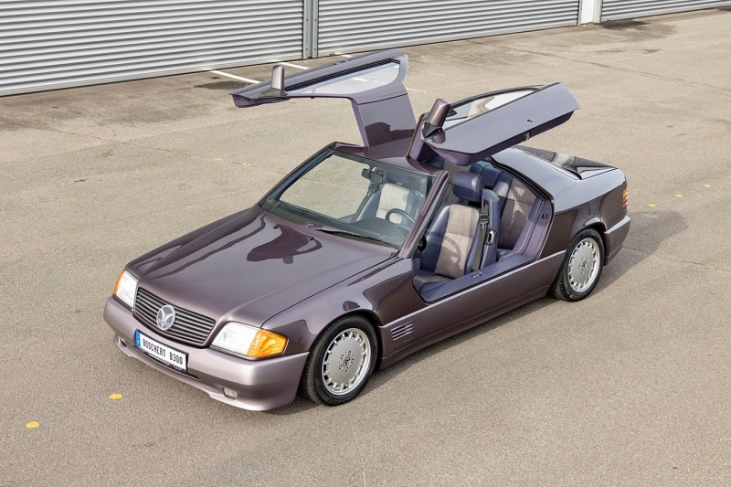 Boschert B300 Gullwing: «крылатое» купе на базе Mercedes-Benz C124 выставили на продажу