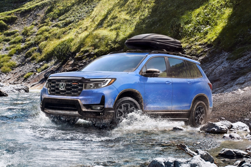Honda Passport TrailSport стал ещё более внедорожным к 2024 модельному году