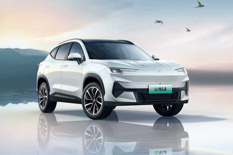 Марка Jetour показала новый кроссовер Shanhai L6, он может добраться до России