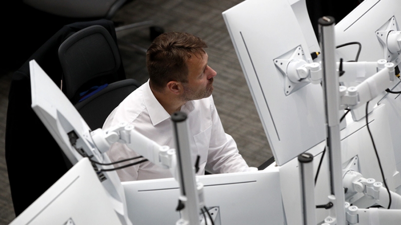 Объем торгов на фондовом рынке Московской биржи в августе вырос на 41%