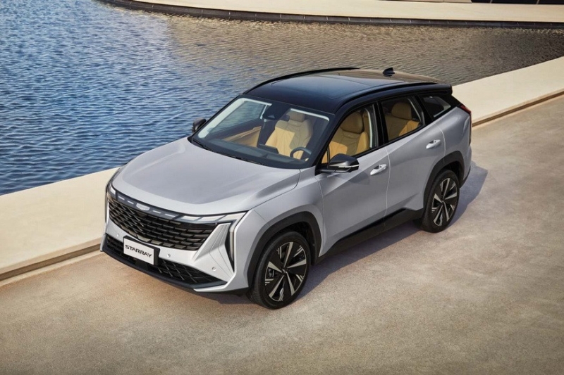 Представлен новый кроссовер Geely Starray: это «второй» Atlas, ждём в России