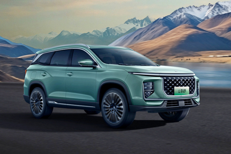 Большой кроссовер Jetour Shanhai L9: официальные изображения