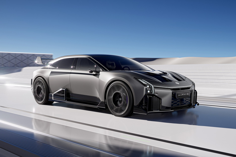 HiPhi A: флагманский четырёхдверный электрический суперкар мощностью 1305 л.с.