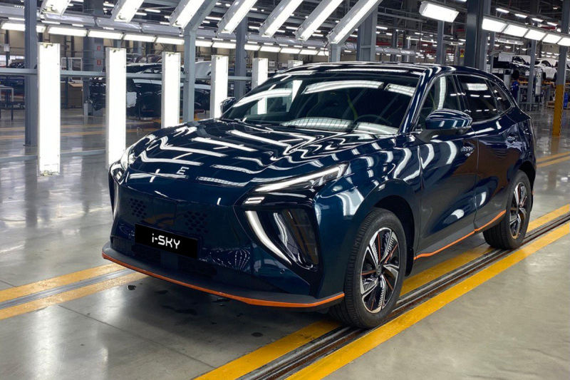 Российский электрокроссовер Evolute i-Sky: дан старт серийному производству