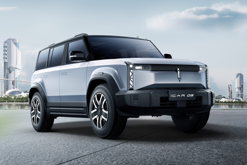 Электрический кроссовер iCar 03 от Chery выходит на рынок: дешевле, чем ожидалось