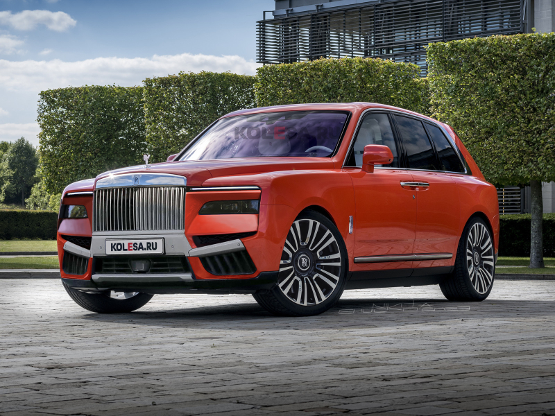 Обновлённый Rolls-Royce Cullinan: первые изображения