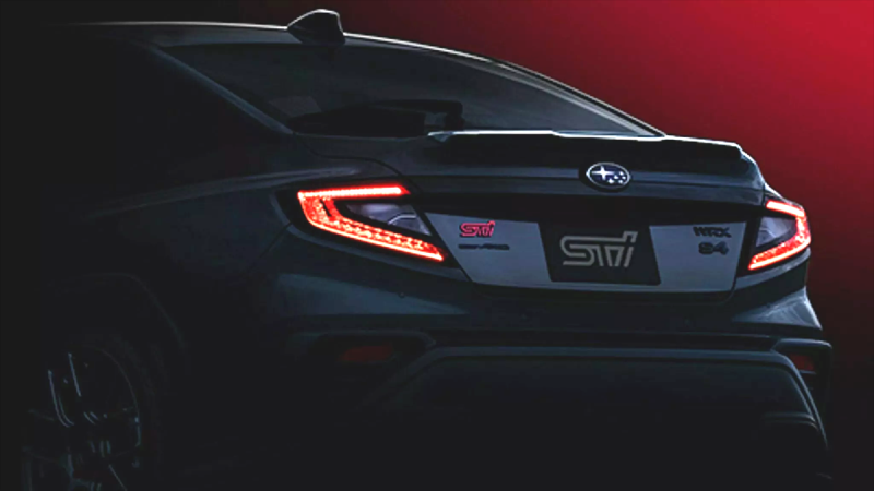 Subaru дразнит тизером «горячего» седана WRX S4 STI Sport♯