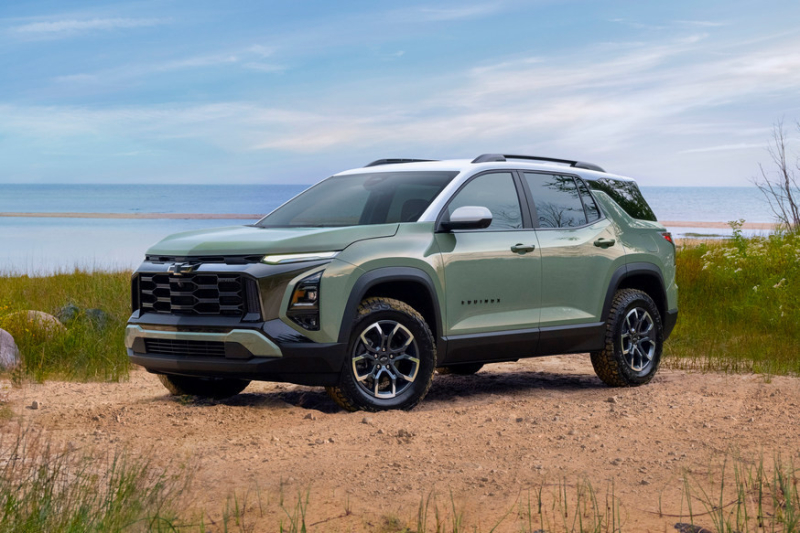 Бестселлер Chevrolet Equinox сменил поколение: «внедорожная» версия и новые коробки