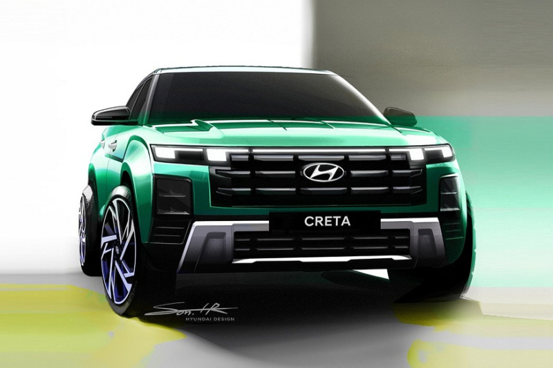 Брутальная Hyundai Creta: новые официальные изображения
