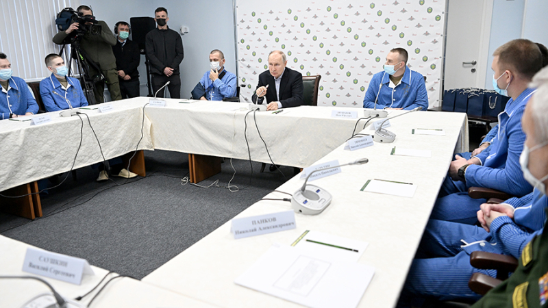 Путин заявил о росте ВВП России на 3,5% по итогам 2023 года