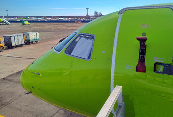 Самолёт S7 не смог вылететь из Улан-Удэ из-за неисправности