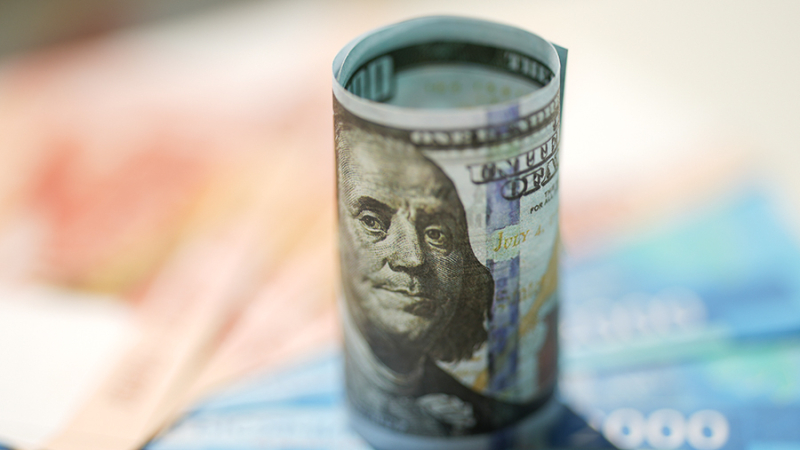 Курс доллара в ходе торгов на Мосбирже превышал 93,5 рубля впервые с 7 декабря