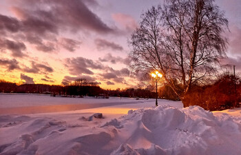 В Москве сугробы достигли рекордной высоты