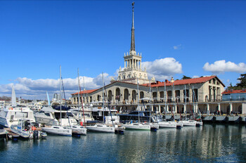 В Сочи реконструируют Приморскую набережную