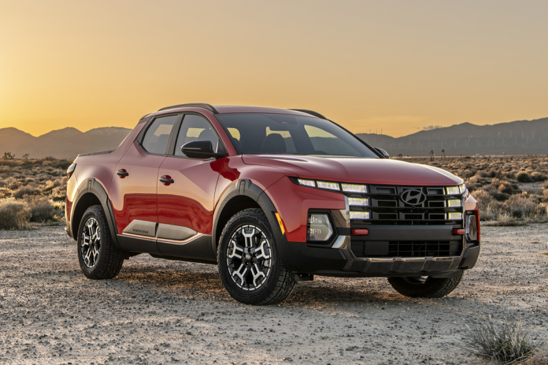 Hyundai обновил Santa Cruz: другая радиаторная решётка и оптика, новый дисплей в салоне