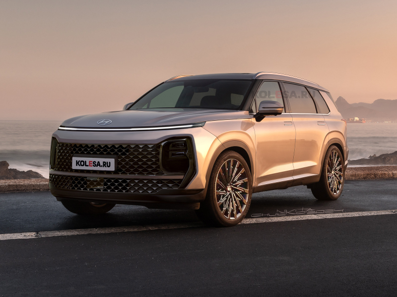 Новый Hyundai Palisade: первые изображения