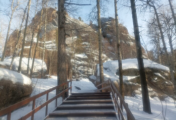 В «Красноярских столбах» пострадали две туристки
