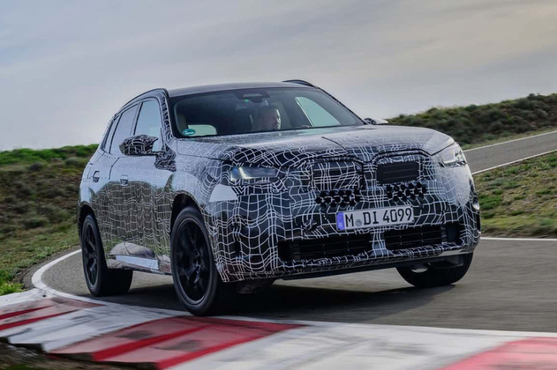 BMW X3 готовится к смене поколения: кроссовер показался на новых фото