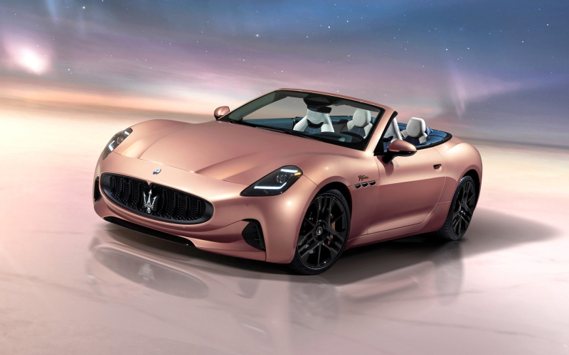Электрический кабриолет Maserati GranCabrio Folgore: 829 л.с. и синтетический рёв V8