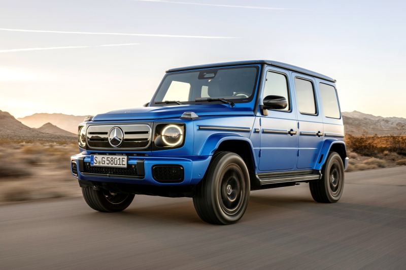 Mercedes-Benz G 580 with EQ Technology: 4 электромотора и виртуальные блокировки