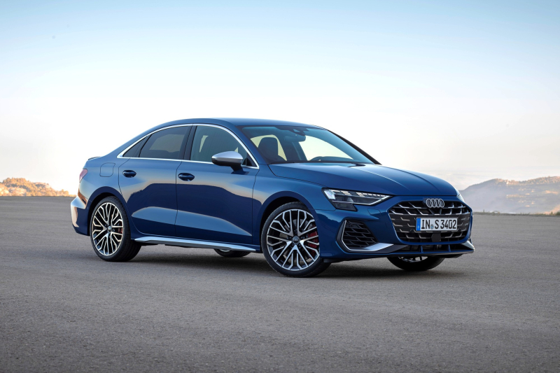 Обновлённый Audi S3: больше мощности, полный привод от RS 3 и доработанное шасси