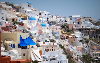 В Китае появилась копия острова Санторини 