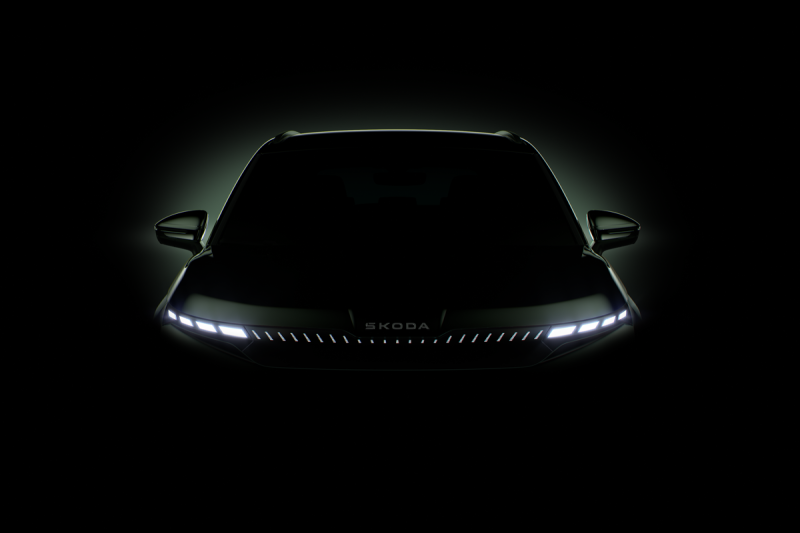 Компактный кроссовер Skoda Elroq показался на первом тизере