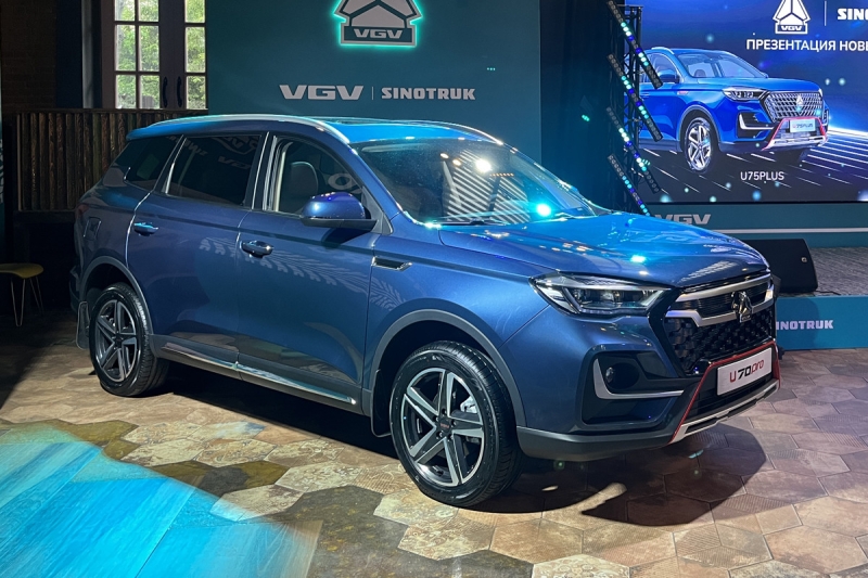 Кроссоверы VGV U70 Pro и U75 Plus обзавелись российскими ценниками
