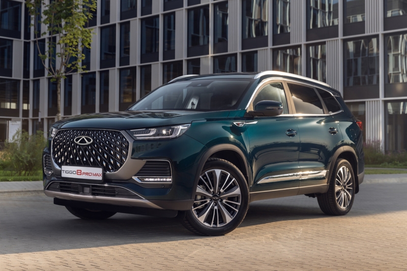 На российский рынок вышли переднеприводные версии Chery Tiggo 8 Pro Max. Цены известны