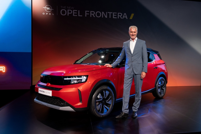 Новый кроссовер Opel Frontera пришёл на смену Crossland