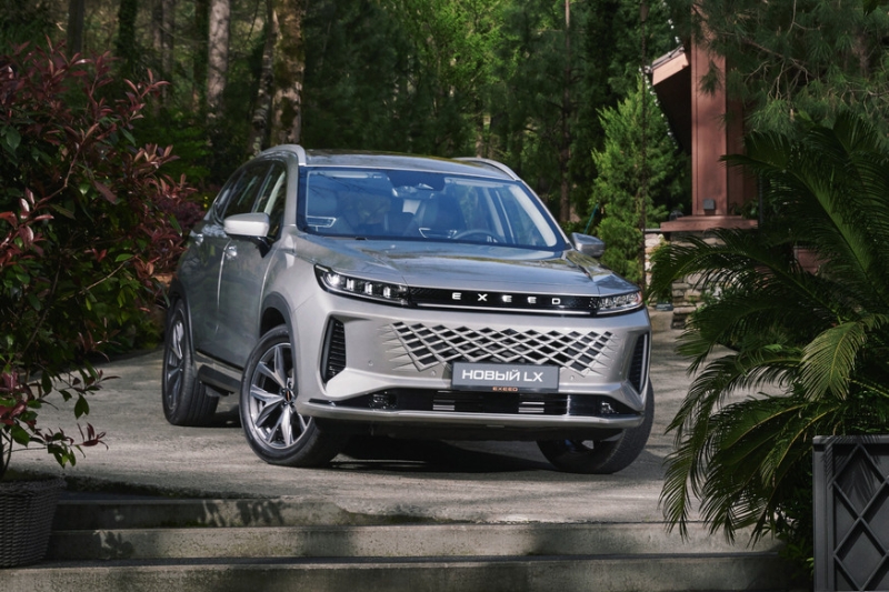 Обновлённый кроссовер Exeed LX добрался до России: комплектации и цены
