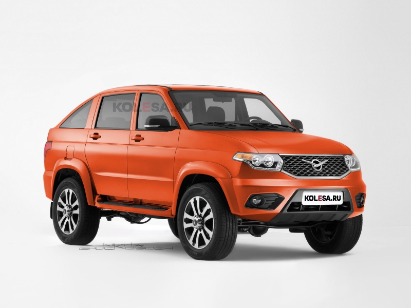 УАЗ Патриот в кузове кросс-купе: каким он мог бы быть