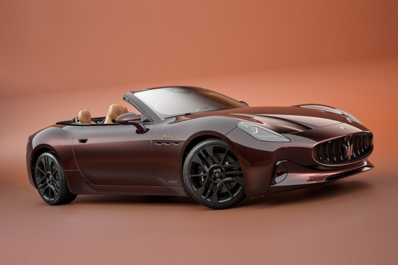 Maserati показала уникальный кабриолет GranCabrio Folgore Tignanello