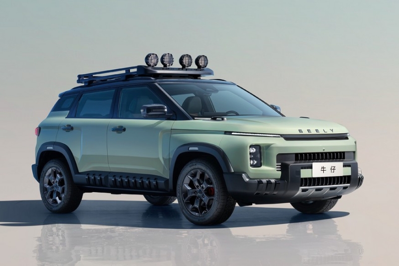 Брутальный кроссовер Geely Cowboy на базе Icon показал новый-старый интерьер