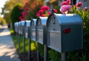 Металлические почтовые ящики: виды, дизайн и надежность в обеспечении сохранности корреспонденции