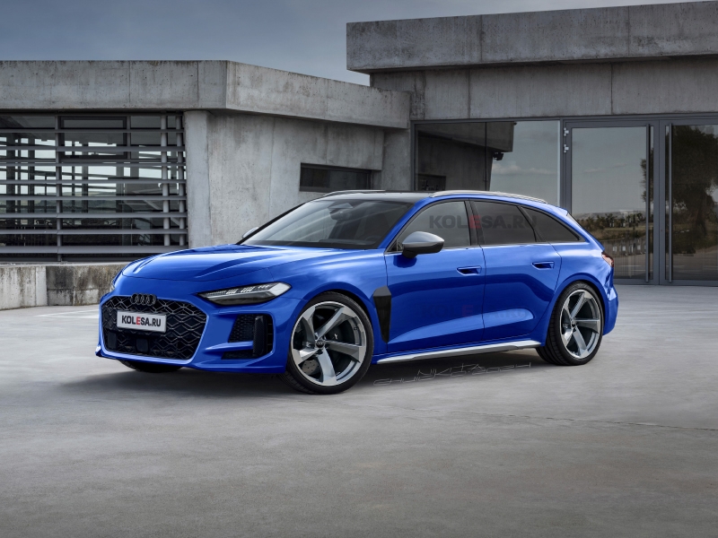 Универсал Audi RS5 Avant: новые изображения