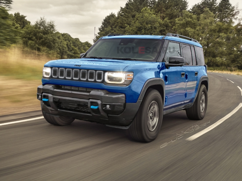 Новый внедорожник Jeep Recon: первые изображения