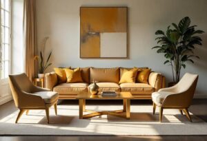 Дизайнерская мебель из латуни: эстетика, долговечность и современные тренды