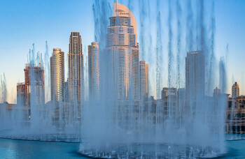 Дубайский фонтан закроют на пять месяцев