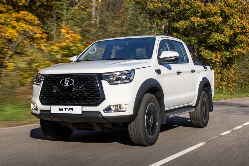 На российский рынок вышел рамный пикап Sollers ST8