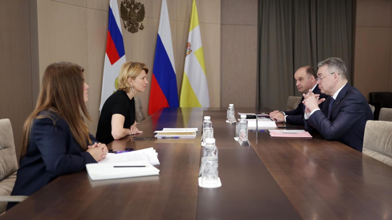 Лут обсудила с главой Ставрополья аграрное развитие региона