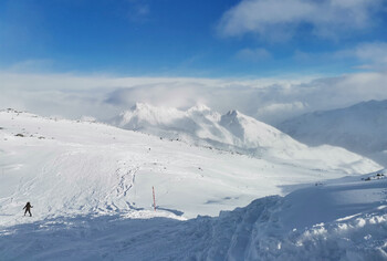Новую горнолыжную трассу открыли на курорте «Эльбрус»